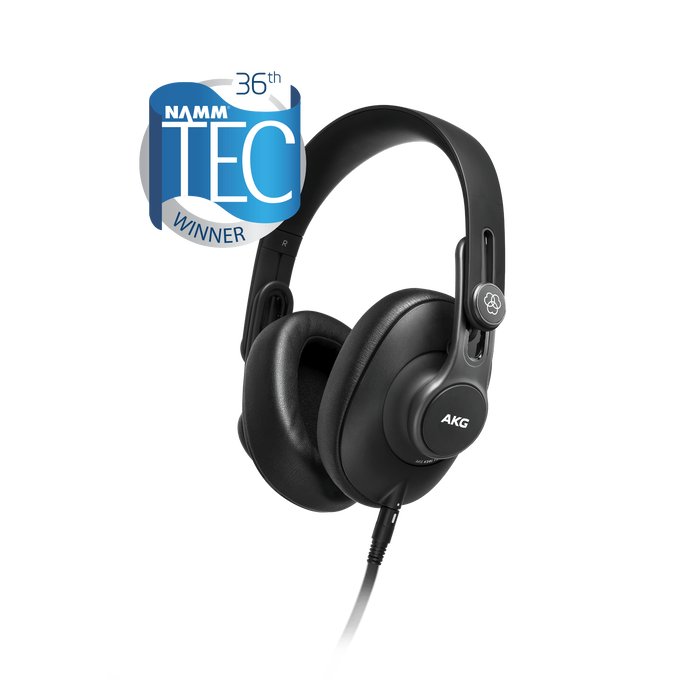 K361 | Over-ear, closed-back, foldable studio headphones