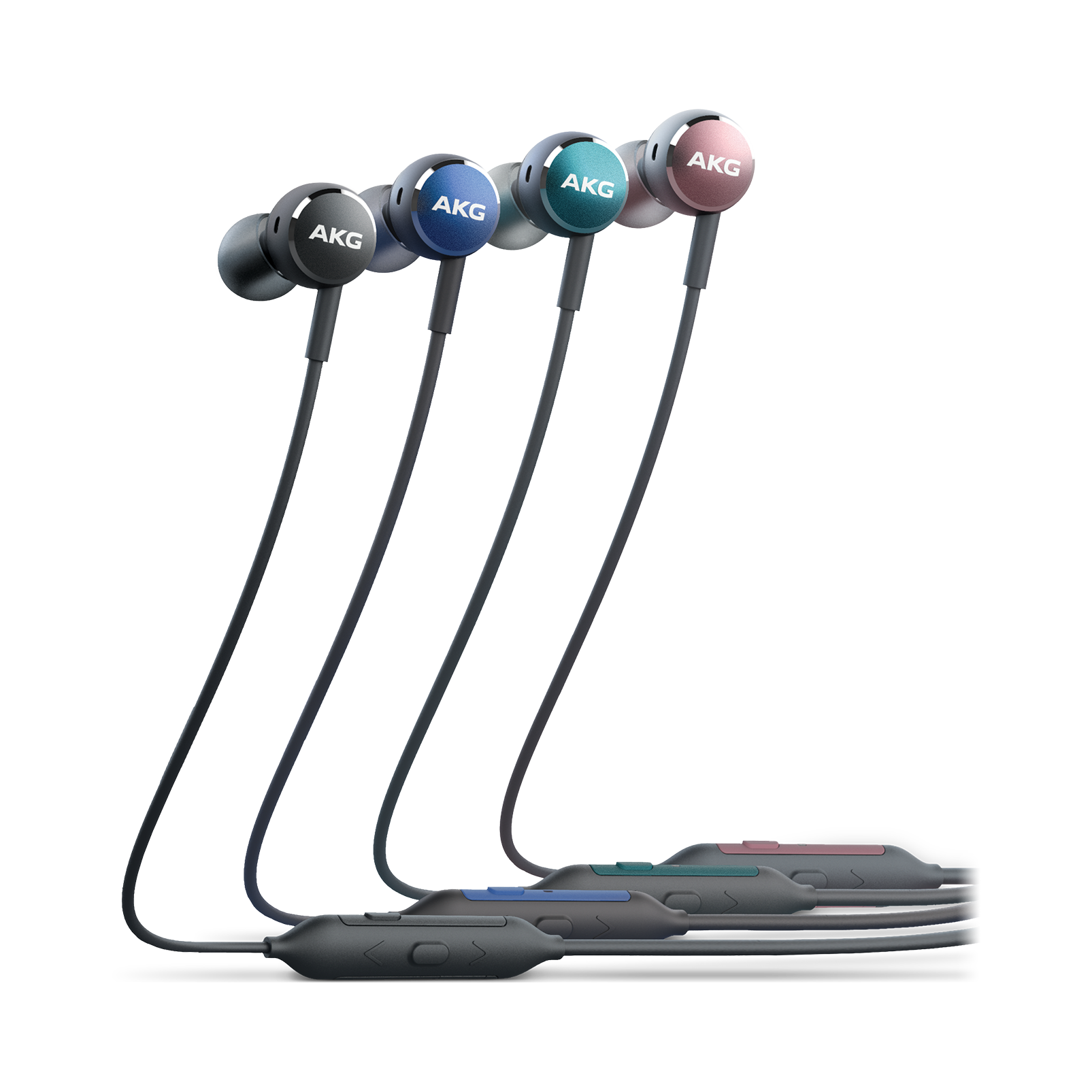 AKG Y100 Wireless - Blue - Wireless in-ear headphones - Detailshot 1
